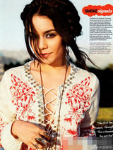 组图：女星凡妮莎吉普赛风登杂志 乳沟蛮腰性感