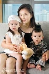 组图：刘涛曝光儿女近照 女儿可爱儿子虎头虎脑