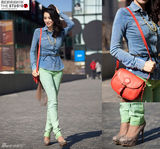 明星爱街拍第21期：温暖潮品搭出时尚帽子风采