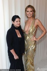 组图：奥斯卡艾滋基金派对海蒂-克鲁姆真空爆乳