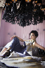 组图：林志玲台版Vogue大片 巴黎演绎妩媚奢华