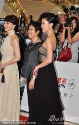 组图：第18届白玉兰奖红毯 李少红陈数佘诗曼亮相