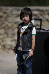 组图：《爸爸去哪儿》小小志各种萌态图