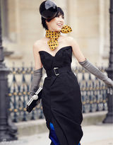 组图：许茹芸徜徉巴黎街头感受浪漫气息