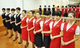 组图：大运之星变身空姐 美少女制服诱惑再升级