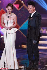 组图：TVB台庆现场 入围演员集体亮相