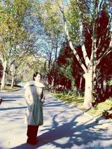 组图：杨紫冬季写真清新从容 优雅沐浴午后暖阳