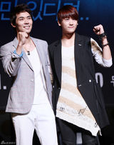 高清组图：SJ厉旭等出席韩音乐剧《狼的诱惑》宣传