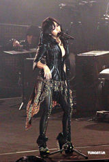 幻灯：张惠妹巡回演唱会唱响澳门 大走摇滚风