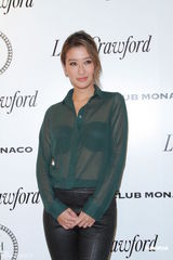 高清组图：谢婷婷透视装亮相澄清绯闻不怕男友吃醋