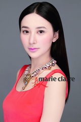 组图：熊乃瑾精致妆容写真凸显另类东方芭比风