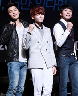 高清组图：SJ厉旭等出席韩音乐剧《狼的诱惑》宣传