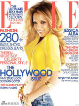 幻灯图集：杰西卡-阿尔芭杂志写真 秀性感美腿