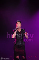 组图：我是歌手第八期现场花絮 传尚雯婕遭淘汰