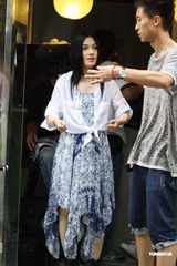 组图：范晓萱满足恋爱状态 新剧与胡歌邂逅奶茶店