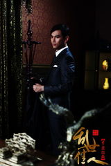 组图：《乱世佳人》揭面纱 唐嫣陈键锋罗晋展民国风