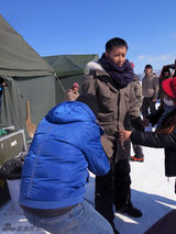 组图：徐克《智取威虎山》杀青 韩庚低调加盟