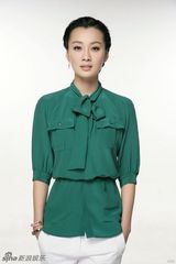 组图：徐翠翠清新写真曝光 展知性优雅魅力