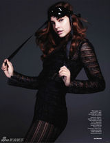 组图：超模巴巴拉-贝尔《ELLE》优雅迷人