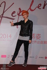 组图：孙燕姿橙发亮眼披黄金甲 许美静助阵