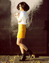 高清图：周迅《GRAZIA》封面沐浴巴黎明媚阳光