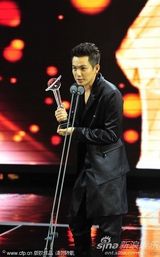 组图：钟汉良获金鹰观众喜爱港澳台演员奖