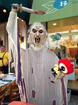 组图：美国人民欢度万圣节 僵尸裸男纷纷上阵