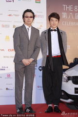 组图：最佳新演员提名蔡瀚亿西装革履现身