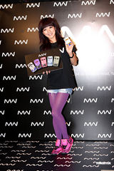 高清组图：容祖儿周秀袂亮相 力挺阿Sa(蔡卓妍)和陈伟霆