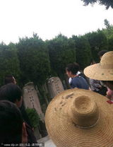 组图：赵薇墓地拍戏脸色严肃 烧香祭奠逝者显尊重