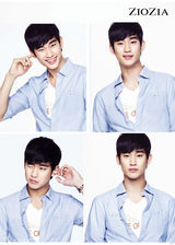 高清组图：韩星金秀贤夏装写真变时尚型男