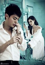 组图：张萌霍建华诠释暧昧 光棍节安慰单身群众