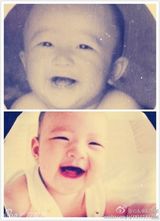 组图：郭涛爱子石头成长相册 小大人纯爷们儿