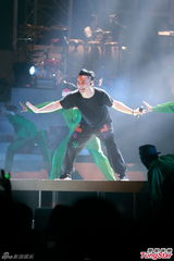 组图：陈奕迅演唱会化浓妆 搞怪献唱掀高潮