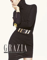 高清组图：韩星赵敏秀时尚写真红唇诱惑夺眼球