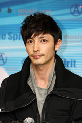 高清图：玉木宏举行访韩记者会 宣传3月韩国演唱会