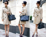 明星爱街拍43期：型男靓女秋季风衣搭配