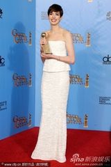 组图：安妮海瑟薇凭《悲惨》获电影最佳女配