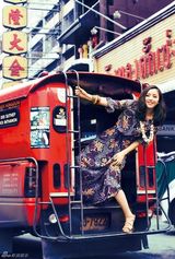 组图：黄小蕾最新大片曝光 演绎自由潇洒女生