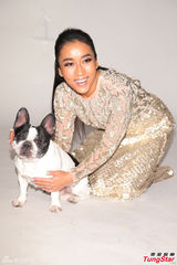 组图：吉克隽逸赴台拍MV 期待到美国NBA献唱