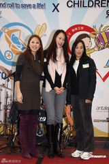 组图：李乐诗再度怀孕脾气大 带三个月身孕出席活动