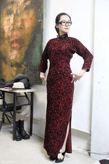 组图：许晴素颜试装《如梦之梦》