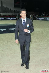 组图：郭富城推广健康马术 积极为演唱会减肥