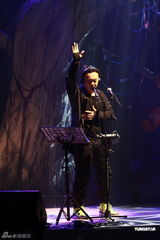 高清组图：陈奕迅香港开唱 靠唱功长裤T恤也疯狂