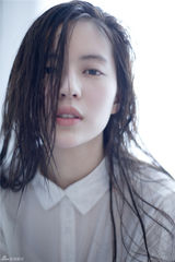 组图：温心素颜湿身写真出水芙蓉纯情诱惑