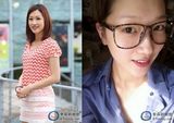 组图：清纯VS惊悚？ 台湾美女主播曝素颜照