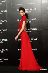 组图：林志玲红裙秀光洁美背 遭日本艺人求爱