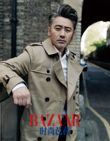 组图：吴秀波曝时尚写真 造型多变演绎大叔魅力