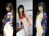 高组图：前超女陈怡日本拍写真 比基尼制服齐上阵