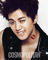 高清组图：2PM泽演俊昊拍写真展野性男魅力